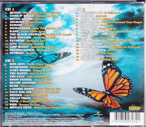 Various : Arrow Power Ballads (3xCD, Comp)