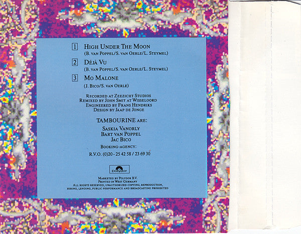 Tambourine : High Under The Moon (CD, Single)