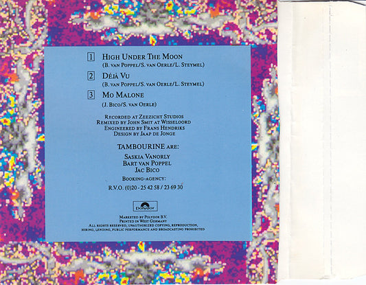 Tambourine : High Under The Moon (CD, Single)