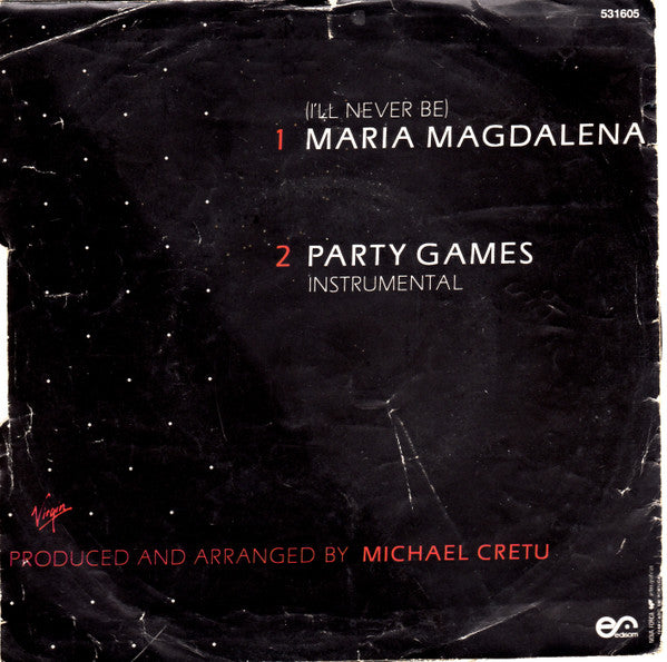 Sandra : (I'll Never Be) Maria Magdalena (7", Single)