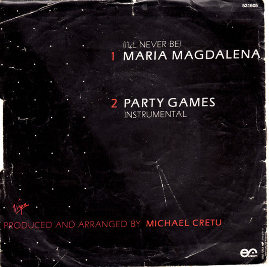 Sandra : (I'll Never Be) Maria Magdalena (7", Single)
