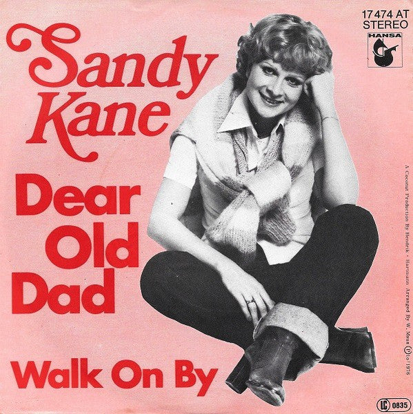 Sandy Kane : Dear Old Dad (7", Single)