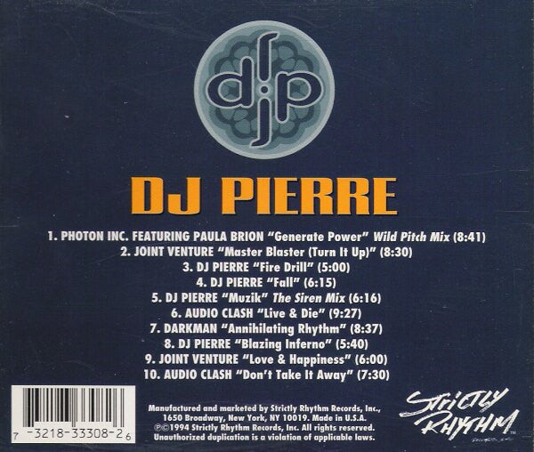 DJ Pierre : DJ Pierre (CD, Comp)