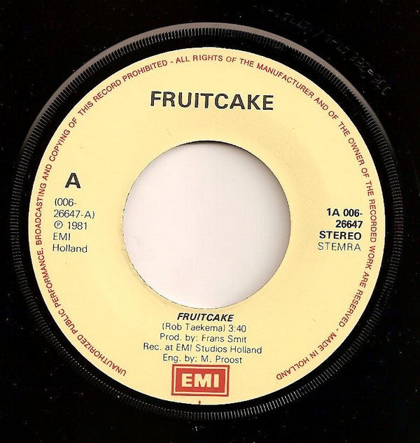 Fruitcake : Fruitcake (If You Wanna Stomp And Shake) (7", Single)