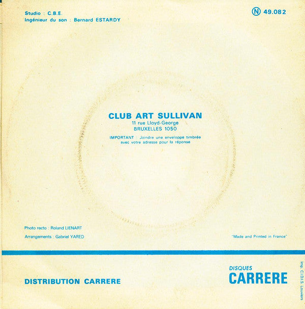 Art Sullivan : Donne, Donne-Moi (7", Single)