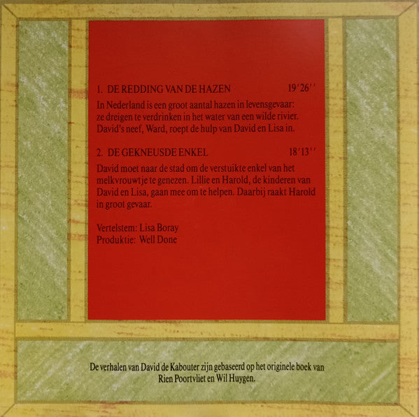 David de Kabouter : De Redding Van De Hazen / De Gekneusde Enkel (CD)