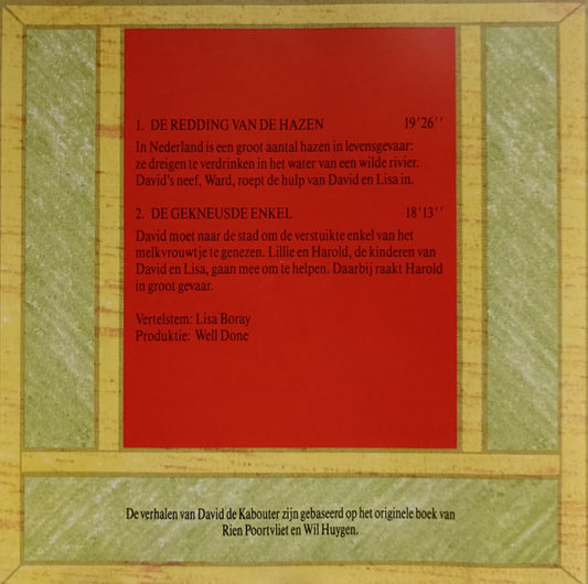 David de Kabouter : De Redding Van De Hazen / De Gekneusde Enkel (CD)
