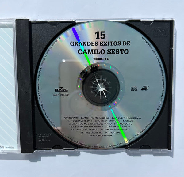 Camilo Sesto : 15 Grandes Exitos De Camilo Sesto (Volumen II) (CD, Comp, RE)