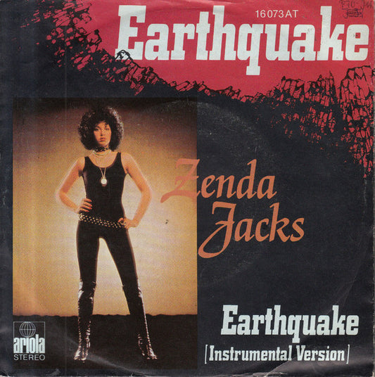 Zenda Jacks : Earthquake (7", Single)