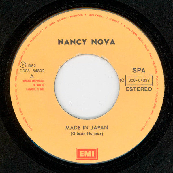 Nancy Nova : Made In Japan (7", Single)