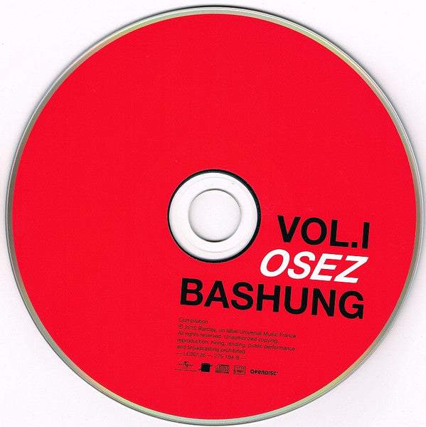 Alain Bashung : Osez Bashung (2xCD, Comp, Ltd)