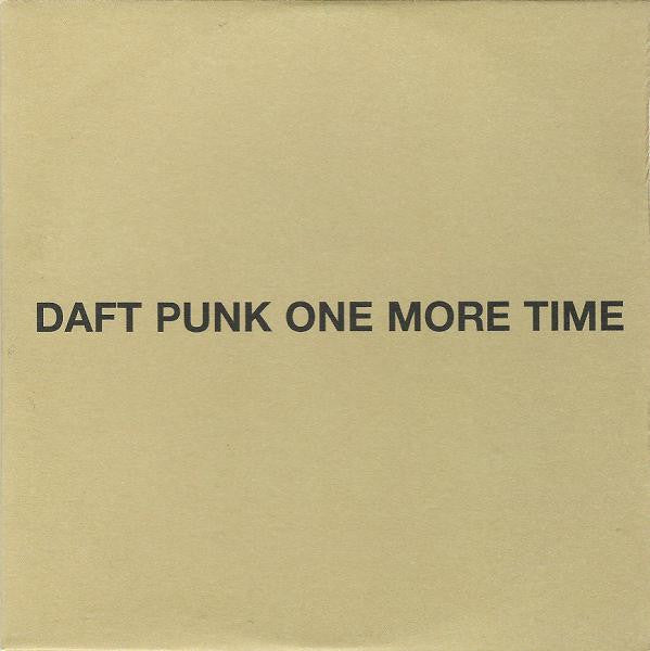 Daft Punk : One More Time (CD, Single, Promo)