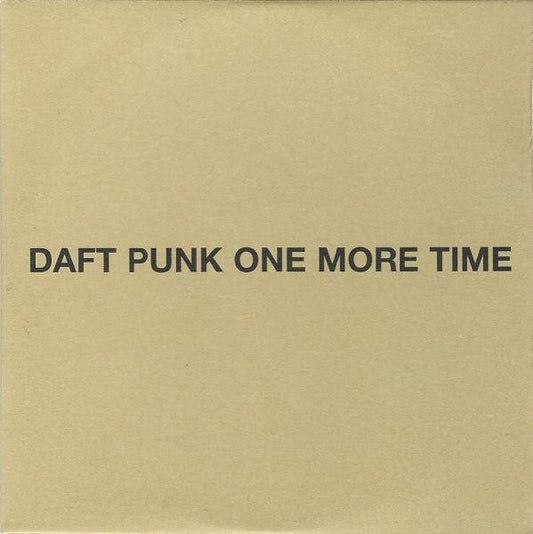 Daft Punk : One More Time (CD, Single, Promo)
