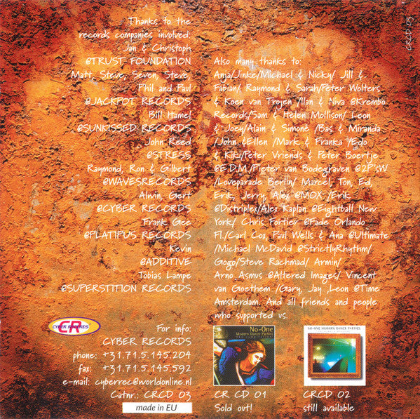 Various : No-One MDP - The Third Compilation (CD, Mixed)