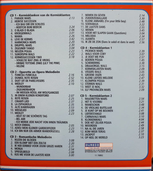 De Kermisklanten : Totaal (5xCD, Comp, 5CD)