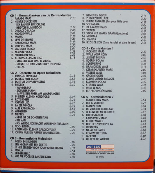De Kermisklanten : Totaal (5xCD, Comp, 5CD)