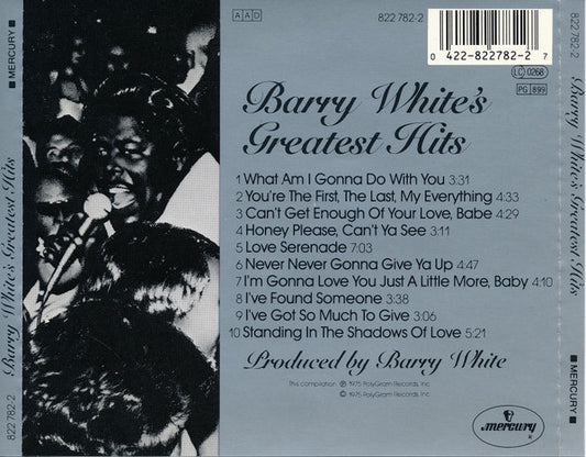 Barry White : Barry White's Greatest Hits (CD, Comp, RE)