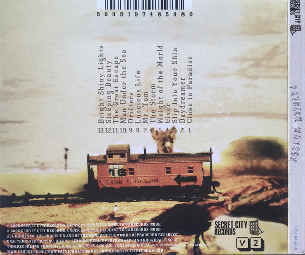 Patrick Watson (2) : Close To Paradise (CD, Album, Dig)
