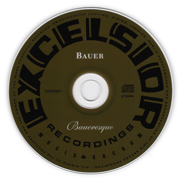 Bauer : Baueresque (CD, Album)