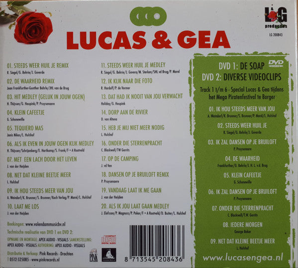 Lucas En Gea Hulshof : Voor Alle Fans (CD, Comp + 2xDVD)