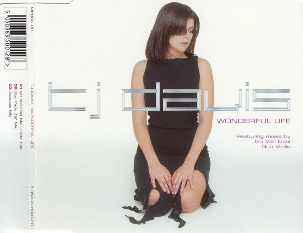 TJ Davis : Wonderful Life (CD, Single)