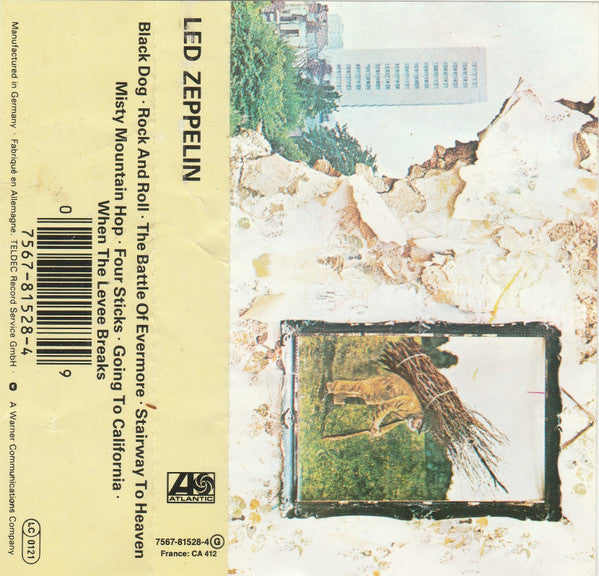 Led Zeppelin : Untitled (Cass, Album, RE, 120)