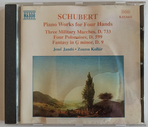 Franz Schubert : Piano Works For Four Hands, Vol. 2 (Three Military Marches - Four Polonaieses - Fantasy In G Minor) (CD)