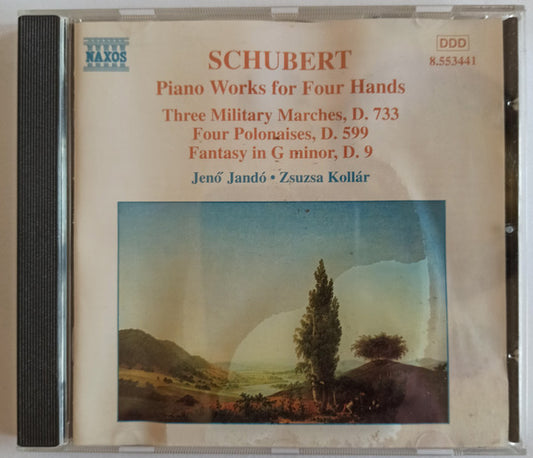 Franz Schubert : Piano Works For Four Hands, Vol. 2 (Three Military Marches - Four Polonaieses - Fantasy In G Minor) (CD)