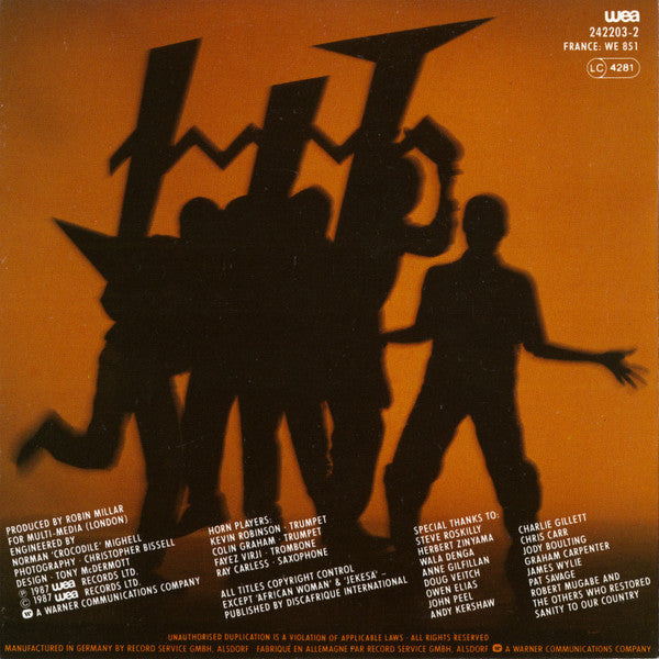 Bhundu Boys : True Jit (CD, Album)