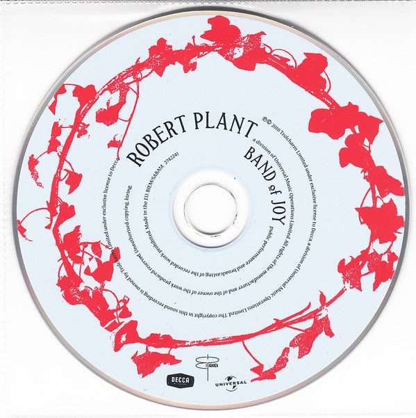 Robert Plant : Band Of Joy (CD, Album)