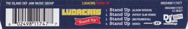 Ludacris : Stand Up (CD, Maxi, Enh)