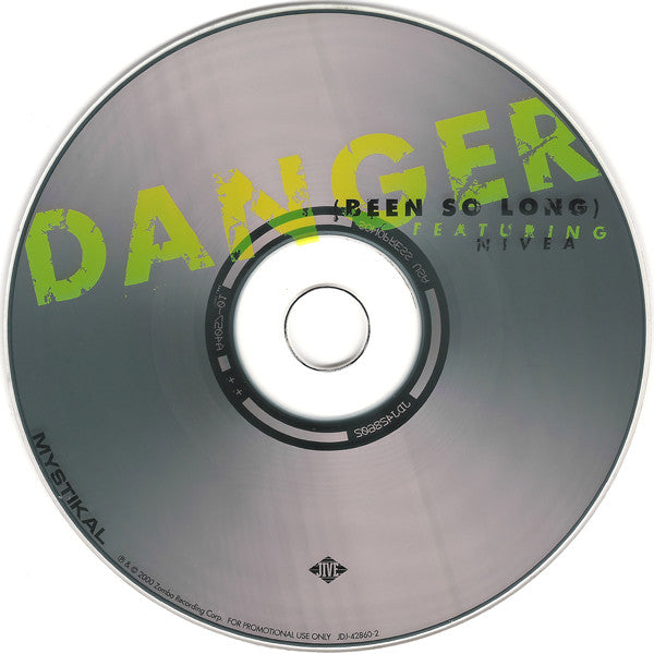 Mystikal Featuring Nivea : Danger (Been So Long) (CD, Single, Promo)