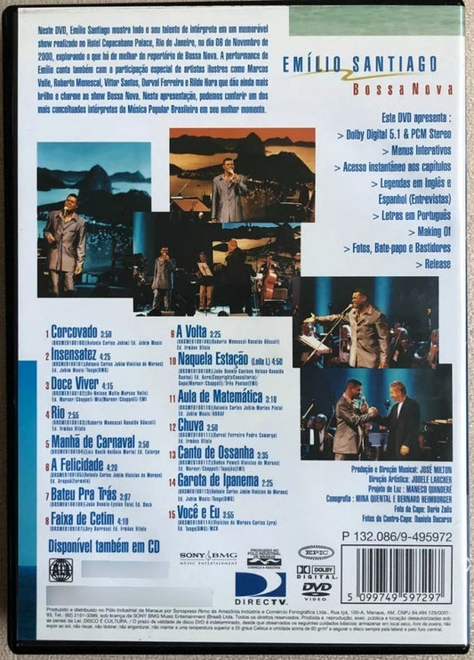 Emilio Santiago : Bossa Nova  (DVD-V)