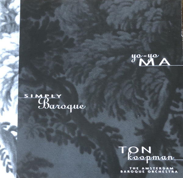 Yo-Yo Ma, Ton Koopman, The Amsterdam Baroque Orchestra : Simply Baroque (CD, Album)