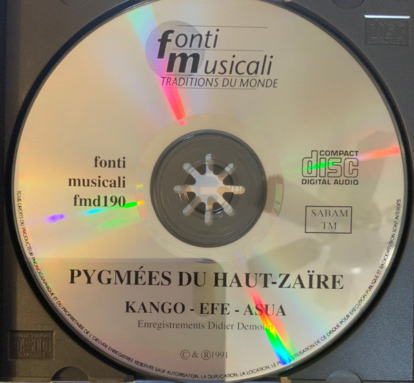 Pygmies : Kango · Efe · Asua (CD, Album, Gol)