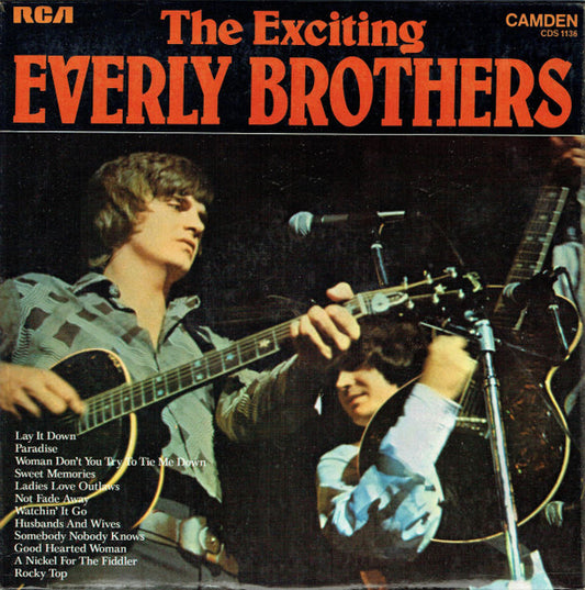 Everly Brothers : The Exciting Everly Brothers (LP, Album, RE)