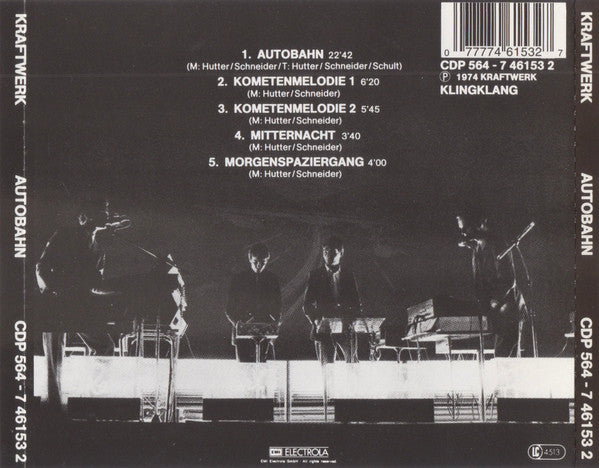 Kraftwerk : Autobahn (CD, Album, RE)