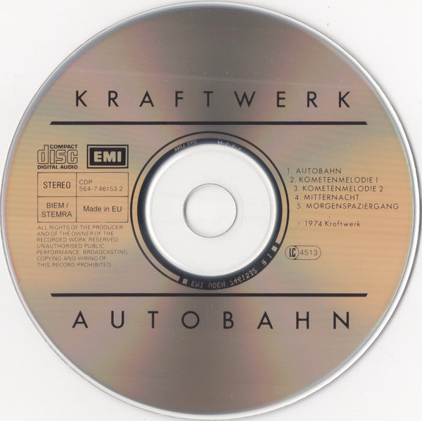 Kraftwerk : Autobahn (CD, Album, RE)
