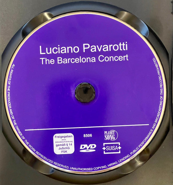 Luciano Pavarotti : The Barcelona Concert (DVD-V, PAL)