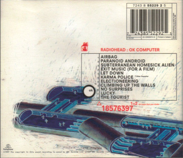 Radiohead : OK Computer (CD, Album)