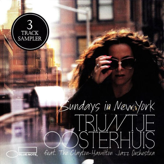 Trijntje Oosterhuis Feat. The Clayton-Hamilton Jazz Orchestra : Sundays In New York (CD, Single, Smplr)