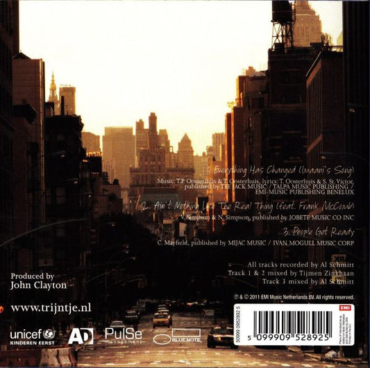 Trijntje Oosterhuis Feat. The Clayton-Hamilton Jazz Orchestra : Sundays In New York (CD, Single, Smplr)
