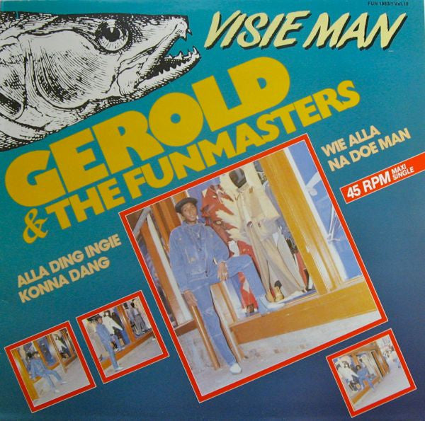 Gerold Rink & The Funmasters : Visie Man (12", Maxi)
