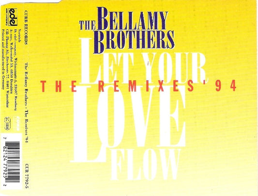 Bellamy Brothers : Let Your Love Flow - The Remixes '94 (CD, Maxi)