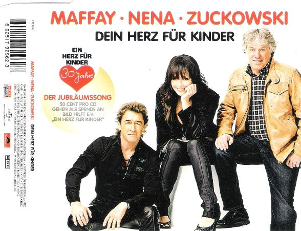 Peter Maffay · Nena (20) · Rolf Zuckowski : Dein Herz Für Kinder (CD, Single)