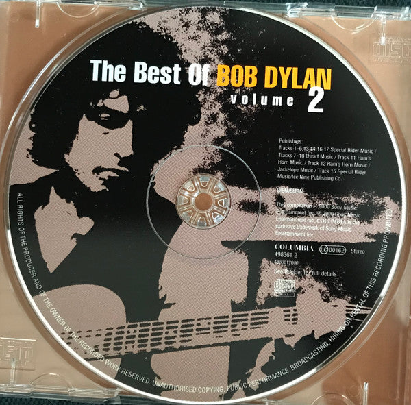 Bob Dylan : The Best Of Bob Dylan Volume 2 (CD, Comp)
