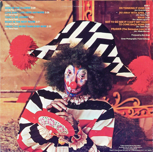 Sarah Vaughan : Send In The Clowns (LP, Album)