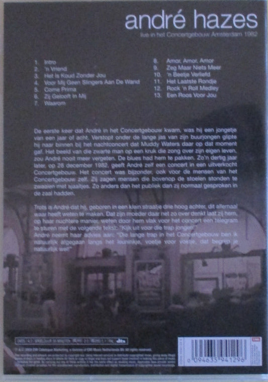 André Hazes : Live In Het Concertgebouw Amsterdam 1982 (DVD + CD)