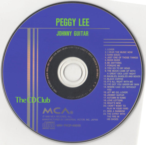 Peggy Lee : Johnny Guitar (CD, Comp, Mono)