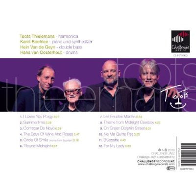 Toots Thielemans : European Quartet Live (CD, Album)